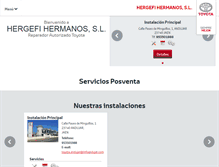 Tablet Screenshot of hergefi.toyota.es