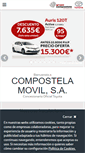 Mobile Screenshot of compostelamovil.toyota.es