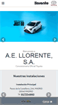Mobile Screenshot of llorente.toyota.es