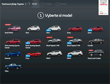 Tablet Screenshot of demojizda.toyota.cz