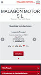Mobile Screenshot of malagonmotor.toyota.es