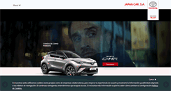 Desktop Screenshot of japancar.toyota.es