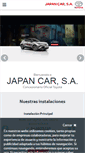 Mobile Screenshot of japancar.toyota.es