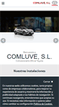 Mobile Screenshot of comerciallucentina.toyota.es