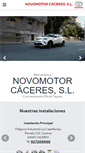 Mobile Screenshot of novomotor.toyota.es